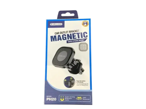 IPace Electronics magnetic car phone holder with super strong magnet and 360-degree rotation for easy access
