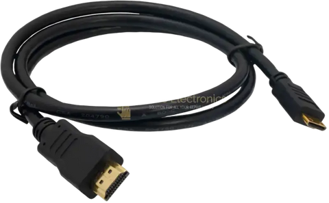 iPace Electronics mini HDMI to HDMI cable 1 meter with high-speed data transfer capability