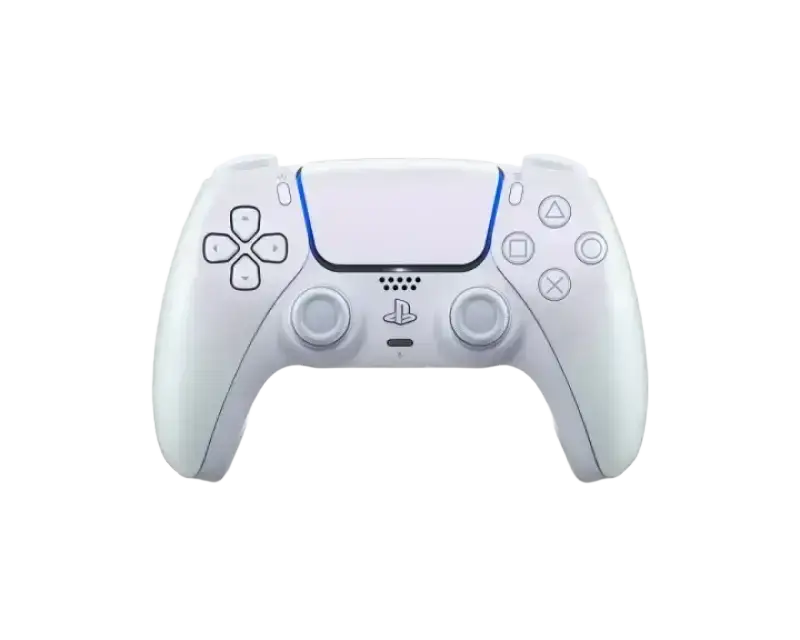 PlayStation 5 DualSense Wireless Controller Chroma Pearl for immersive gaming experiences
