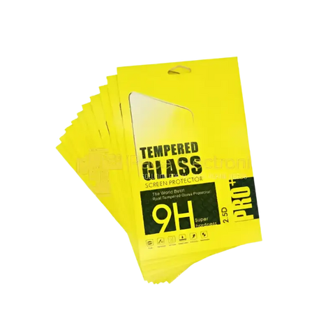 IPace Electronics premium tempered glass screen protector package featuring 9H hardness for maximum protection