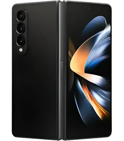 Samsung Galaxy Z Fold 4 in fair condition showcasing a sleek design and vibrant display