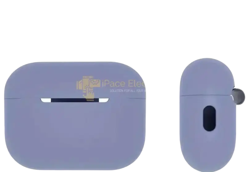 Purple silicone case for AirPods Pro 2 providing stylish protection and easy access