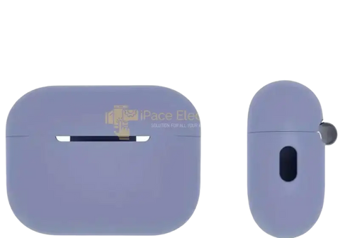 Purple silicone case for AirPods Pro 2 providing stylish protection and easy access