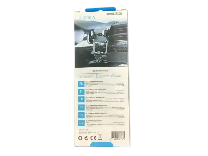 IPace Electronics Universal Phone Holder for secure mounting in cars with easy installation