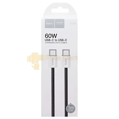 IPace Electronics USB C to USB C 60W charging cable in a 1m length for fast data transfer