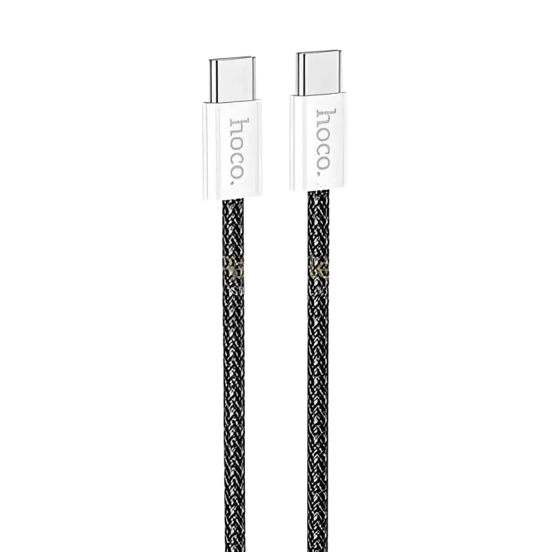 Durable IPace Electronics USB C to USB C 60W charging cable with a stylish braided design