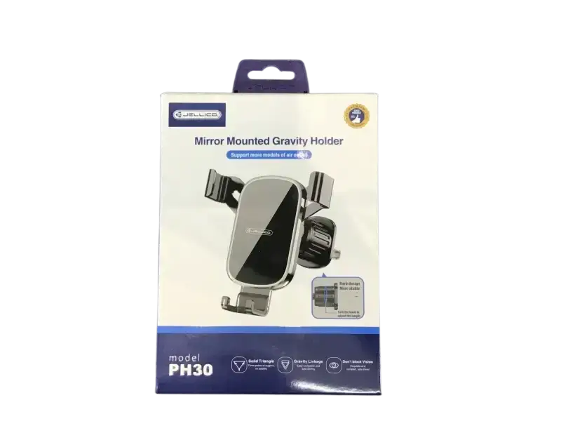 IPace Electronics Mirror Mounted Car Phone Holder for Convenient Hands-Free Use