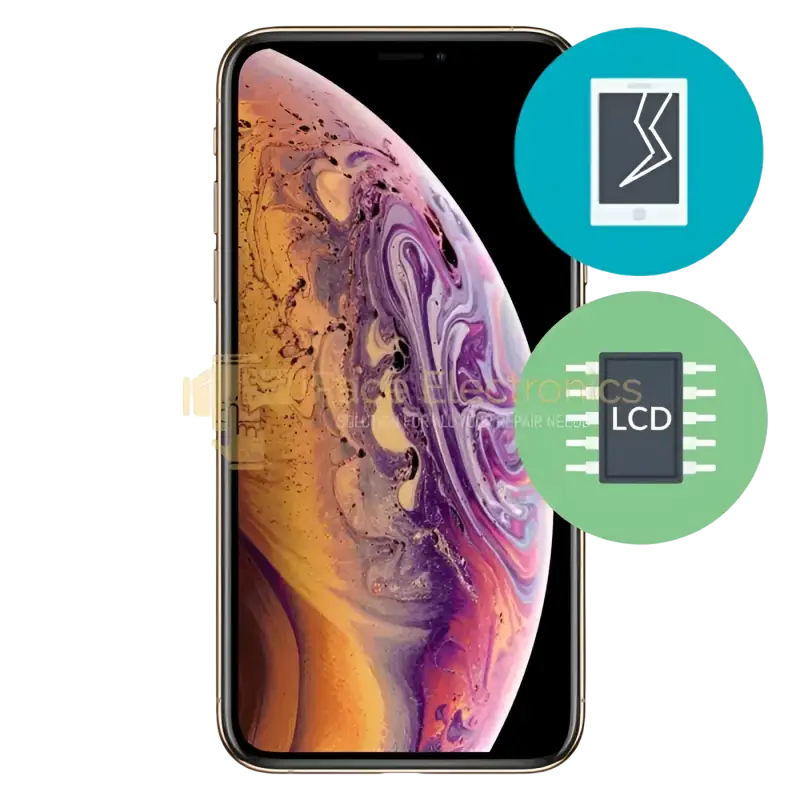 OLED iPhone XS screen replacement featuring a high-resolution display for easy repairs