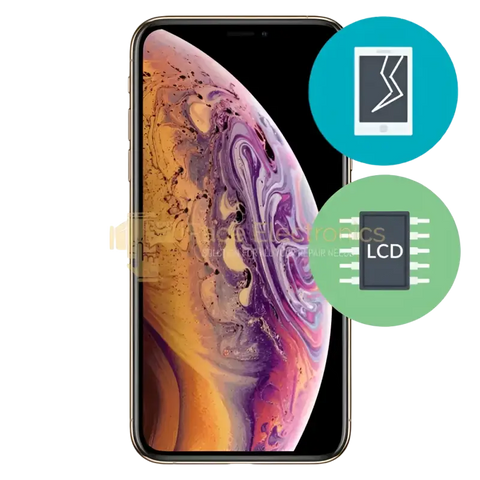 OLED iPhone XS screen replacement featuring a high-resolution display for easy repairs