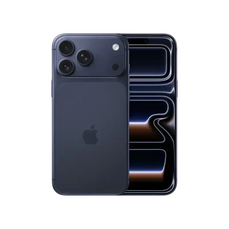 iPhone 17 Pro Max Deep Blue Unlocked by iPace Electronics showcasing the sleek design and advanced features.