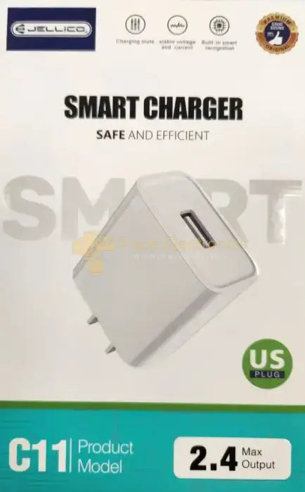 Jellico C11 Smart Charger 2.4W Maximum Accessories