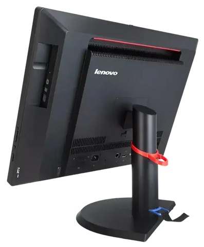 Lenovo ThinkCentre M93z all in one PC with sleek design and adjustable stand for workspace efficiency