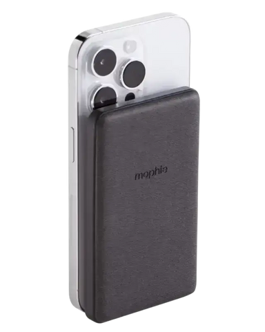 mophie Snap+ Juice Pack Mini Wireless Charger - Compact Power attached to smartphone for hassle-free charging