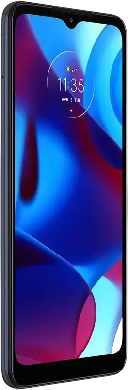 Motorola Moto G Pure unlocked preowned smartphone with a vibrant display and sleek design