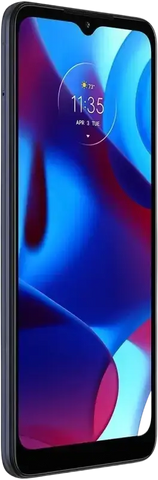 Motorola Moto G Pure unlocked preowned smartphone with a sleek design and dual camera