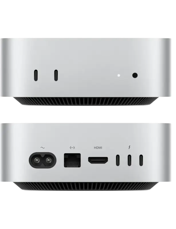 Open BOX - Apple 2024 Mac Mini (Apple M4 chip with 10-core CPU and 10-core GPU 16GB Unified Memory 256GB) - Silver