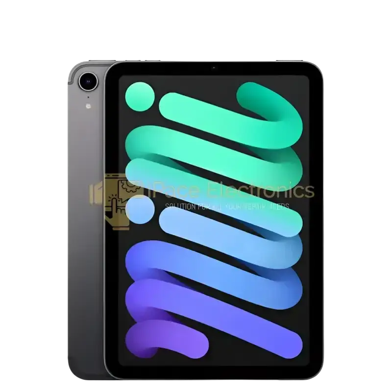 Apple iPad mini 6th generation 64GB in Space Gray with vibrant display and sleek design