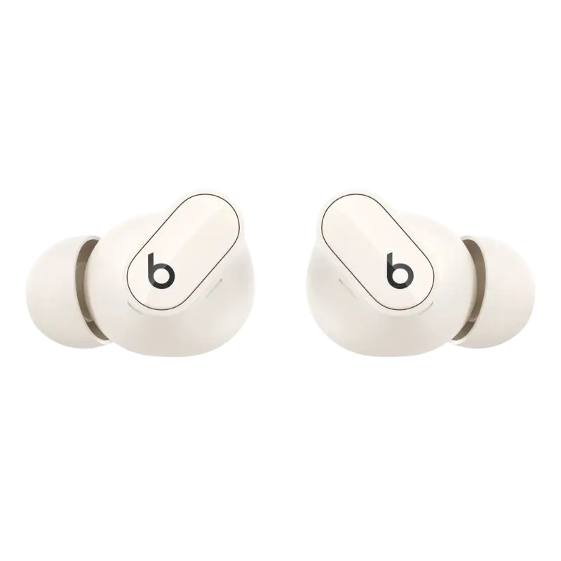(OPEN BOX) Beats Studio Buds + True Wireless Noise Cancelling Earbuds – Ivory - Apple
