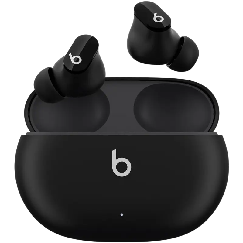 (Open Box) Beats Studio Buds True Wireless Noise Cancelling Earphones - Black - Apple