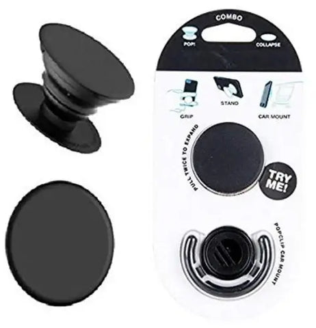 Pop Grip Socket Expanding Stand for Mobile Phones & Tablets