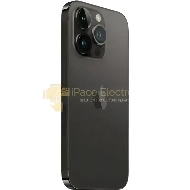 Apple iPhone 14 Pro Max 128GB Space Black showcasing sleek design and advanced camera features