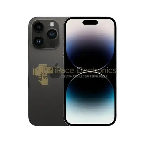 Apple iPhone 14 Pro Max 128GB Space Black showcasing sleek design and advanced camera features