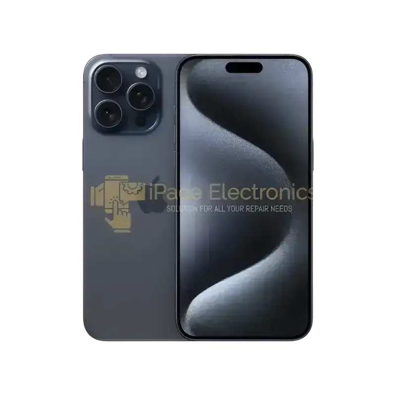 Used iPhone 15 Pro Max 256GB blue with sleek design and advanced camera features