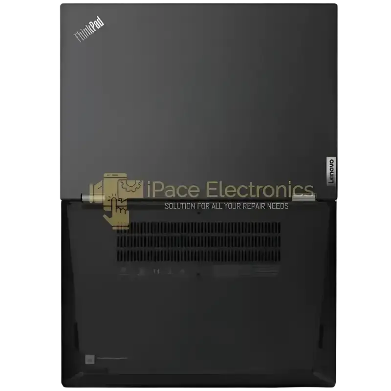 Back view of PreOwned Lenovo Thinkpad T580 laptop showcasing its sleek design