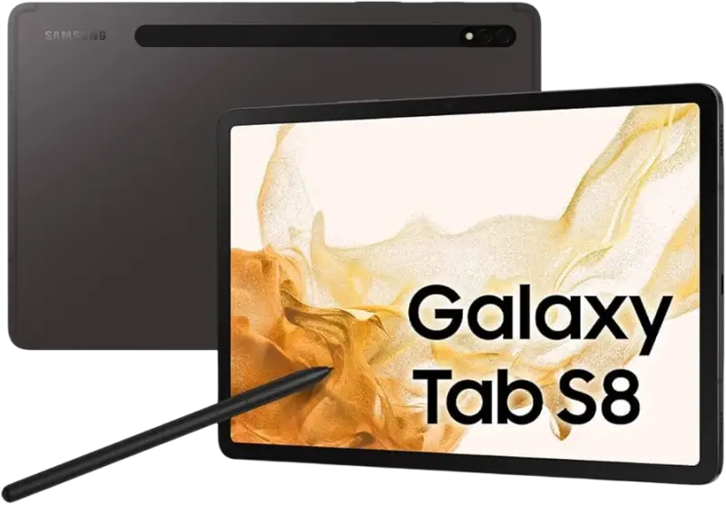 Preowned - Samsung Galaxy Tab S8 11’’ 128GB Android 11 Tablet - Graphite - samsung