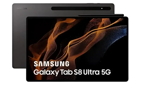 PreOwned - SAMSUNG Galaxy Tab S8 Ultra | Super AMOLED 120Hz HDR10+ 14.6’’ Screen | 128GB 8GB RAM | Graphite - samsung