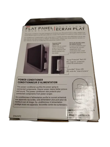 RCA CFA2SPC Flat Panel TV Power Conditioner - Accessories