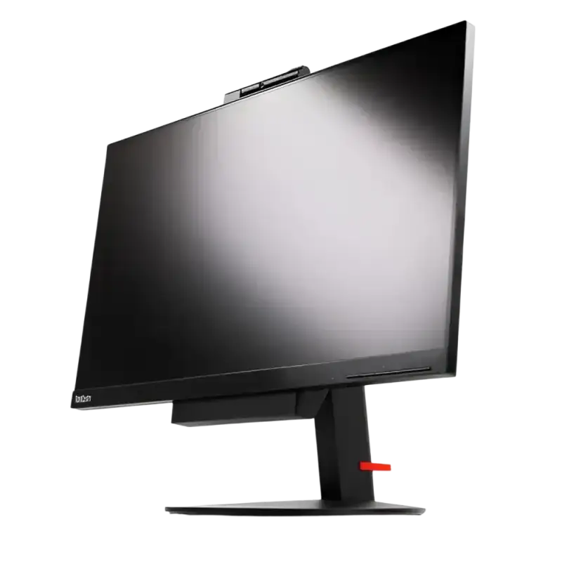 Refurbished Lenovo Tiny-In-One TIO24 Gen3 Monitor with Adjustable Stand and Webcam Mount