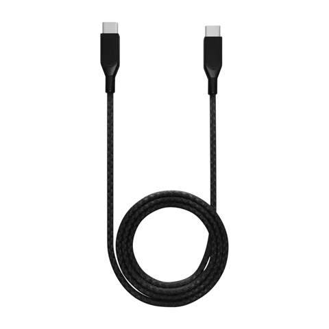 Replacement 6 ft USB Type C To USB Type C Cable (AmpSentrix) (Infinity) (Black)