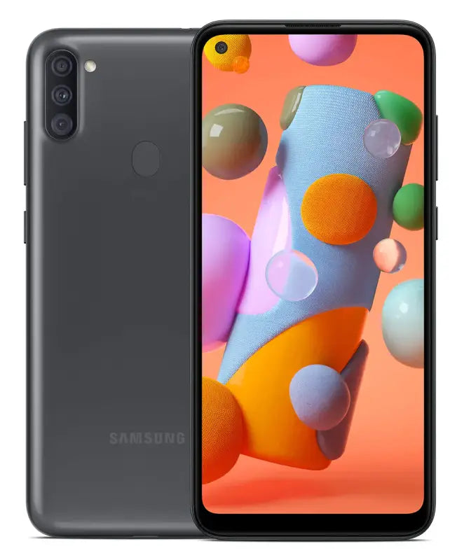 Samsung Galaxy A11 32GB - Crush Black - Unlocked - Refurbished