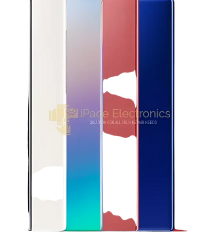 Samsung Galaxy back glass replacement in multiple colors for smartphone repair services