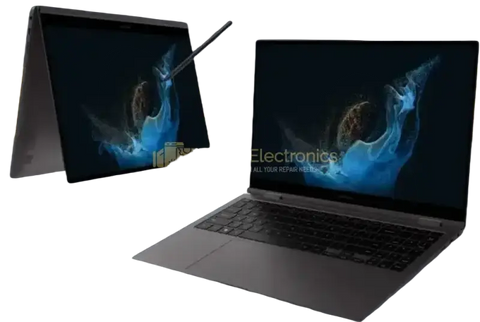 Samsung Galaxy Book 2 2-in-1 laptop showcasing versatile design and touchscreen functionality