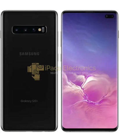 Samsung Galaxy S10 + Plus 128Gb (Canadian Model) G975W Unlocked Phone Prism Black (Renewed) Mobile