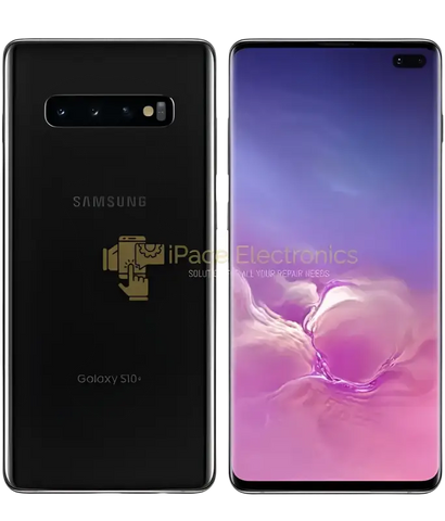 Samsung Galaxy S10 Plus unlocked Canada showing sleek design and vibrant display from IPace Electronics