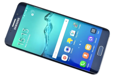Samsung - Galaxy S6 Edge - 64GB - Blue -A - Samsung Mobile