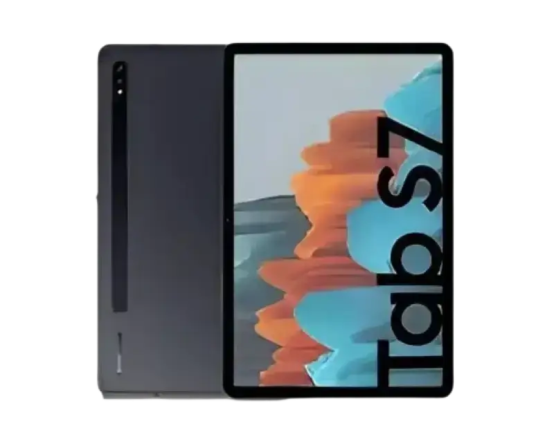 Samsung Galaxy Tab S7 5G for sale showing sleek design and vibrant display colors