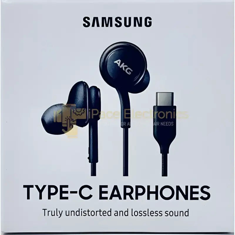 Samsung USB C AKG earphones with Type-C connector for high-quality sound and convenience