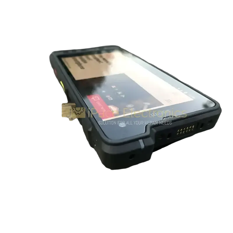 Sonim XP8 unlocked phone shown on a wooden surface with a protective case for durability