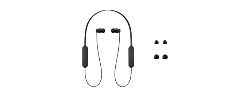 Sony WIC100 Wireless In-Ear Headphones - Black