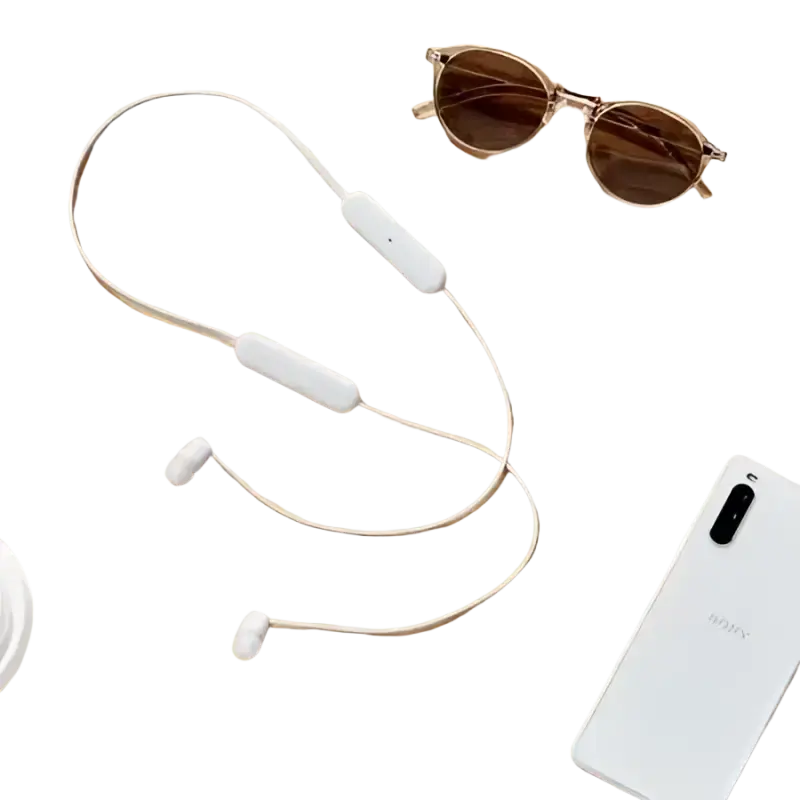 Sony WIC100 Wireless In-Ear Headphones - White