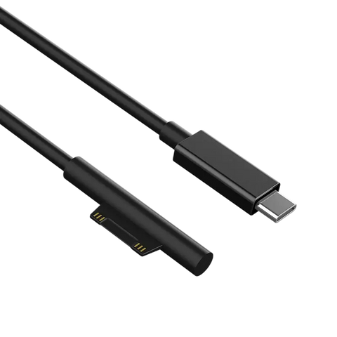 Surface Pro Charger Cable 15V Surface Connect to USB C Cable Compatible with Surface Pro 3/4 / 5/6 Surface