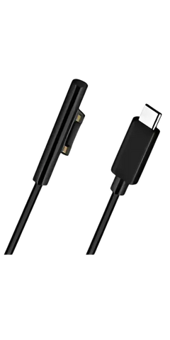 Surface Pro Charger Cable 15V Surface Connect to USB C Cable Compatible with Surface Pro 3/4 / 5/6 Surface