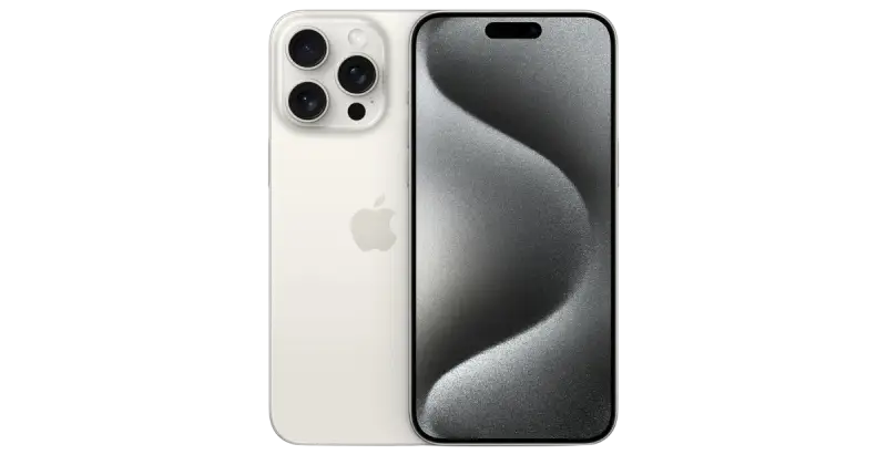 Unlocked iPhone 15 Pro 128GB White - Preowned - Apple