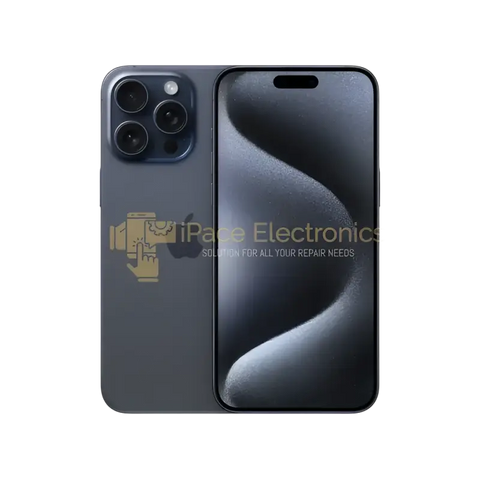 Used iPhone 15 Pro Max 256GB blue with sleek design and advanced camera features