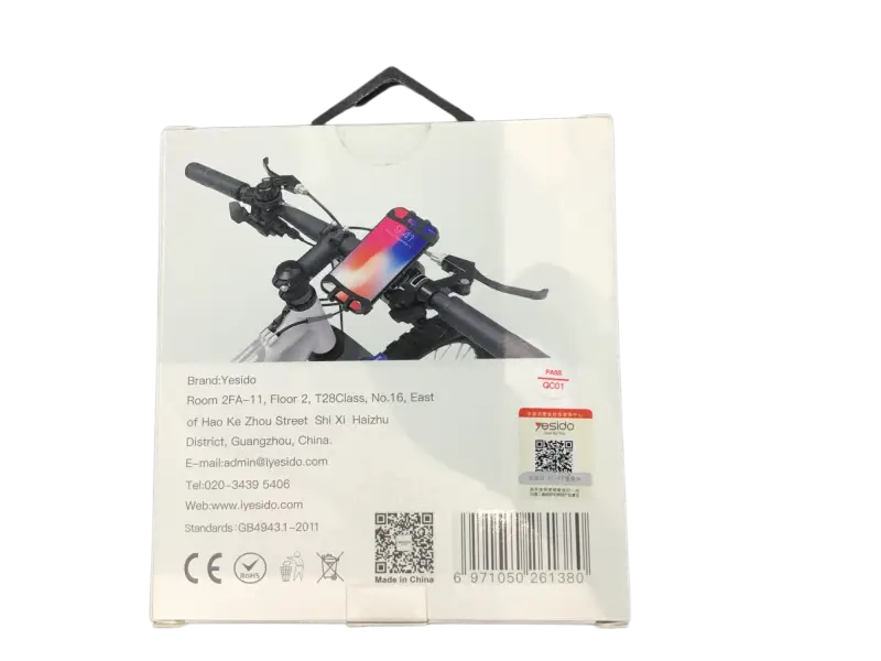 Yesido bicycle bracket - removable holder clip - Accessories