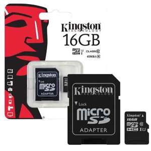 Kingston 16GB Micro SD - Class 10